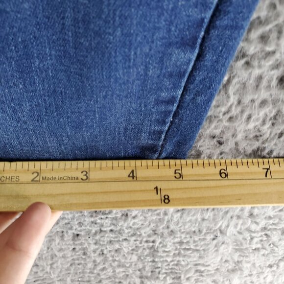 Old Navy Jeans Womens 14 Blue Rockstar Super Skinny Mid-Rise Stretch Denim - Picture 8 of 10